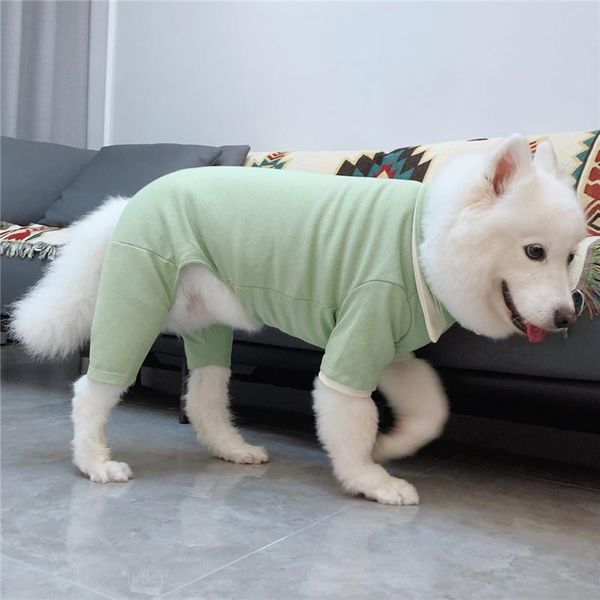 

dog apparel big dogs winter warm thick jumpsuit for giant poodle labrador samoyed