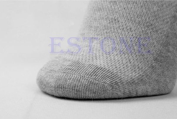 

10 pairs men women cosy soft cotton blend sport ankle elastic casual sock 62ke, Black