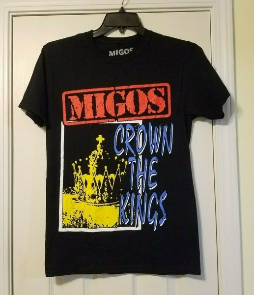 

migos crown the kings , small, hip hop, urban, rap printed summer men's tee hoodie designers t shirts sweatshirt
