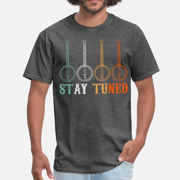 

banjo stay tuned vintage bluegrass folk music t shirt humor lovely sportswear tracksuit hoodie sweatshirt