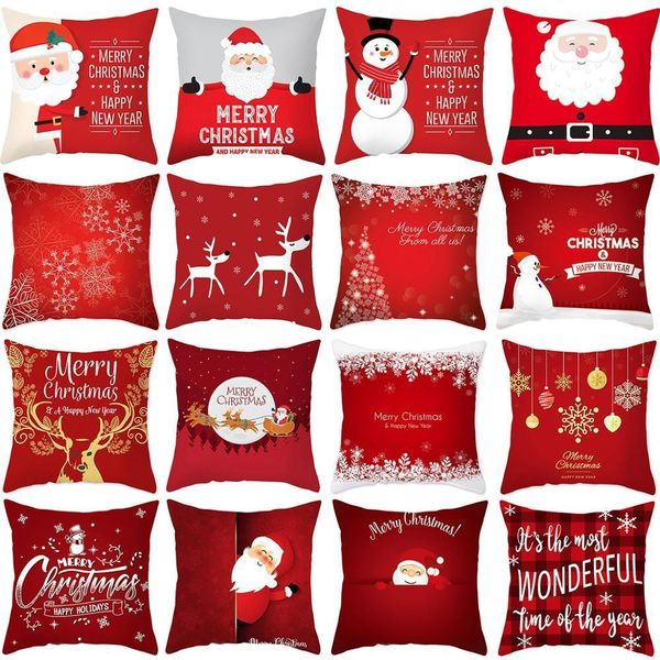 

2020 merry christmas cushion christmas cover fengrise decorations for home navidad noel xmas gifts christmas ornament new year