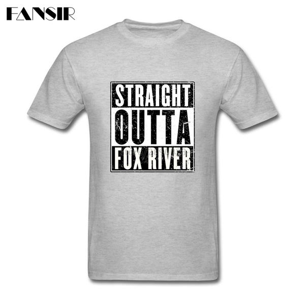 

plus size straight outta fox river prison break man's short sleeve crewneck sport hooded sweatshirt hoodie men t shirt