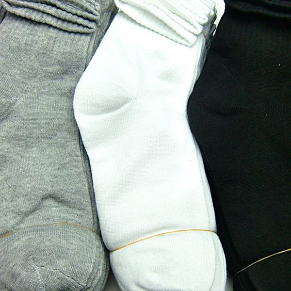 

sports medium socks in flat shoes autumn and winter breathable cotton men's flat men's winter medium tube socks 0d4dn, Black