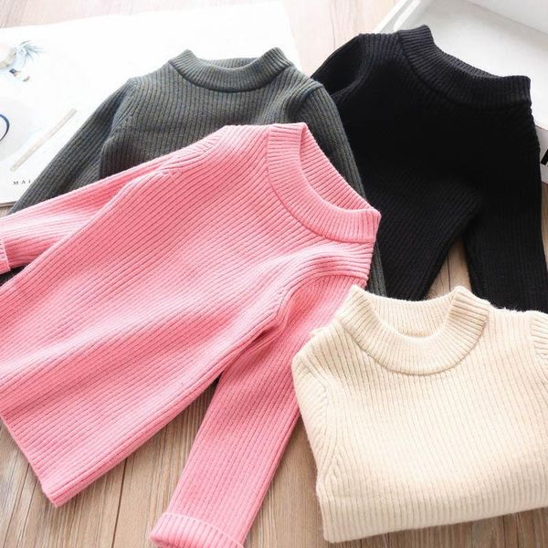 

2020 осень ребёнки вокруг шеи вязаного свитера детская одежда оптом, Blue