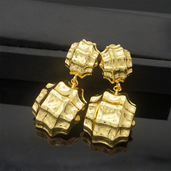 

copper drop earrings gold color long earrings for women fashion jewelry mother gift, Silver