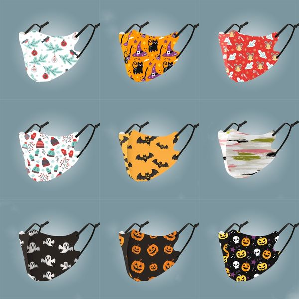 

fashion beauty digital printing outdoor riding sunscreen insect repellent mask multifunctional magic headscarf#546, Black