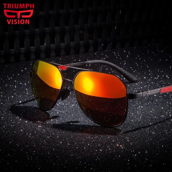 

sunglasses vision sun glasses male mirror polarized shades classic oculos driving men, White;black