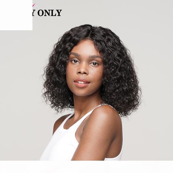 

curly bob wig lace front human hair wigs kinky curly bob 13x4 lace front wigs 150% density pre plucked 4x4 closure wig remy, Black;brown