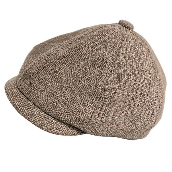 

new woman newsboy cap beret cotton hat gatsby octagonal solid color women vintage brand winter spring duckbill hat blm236, Blue;gray