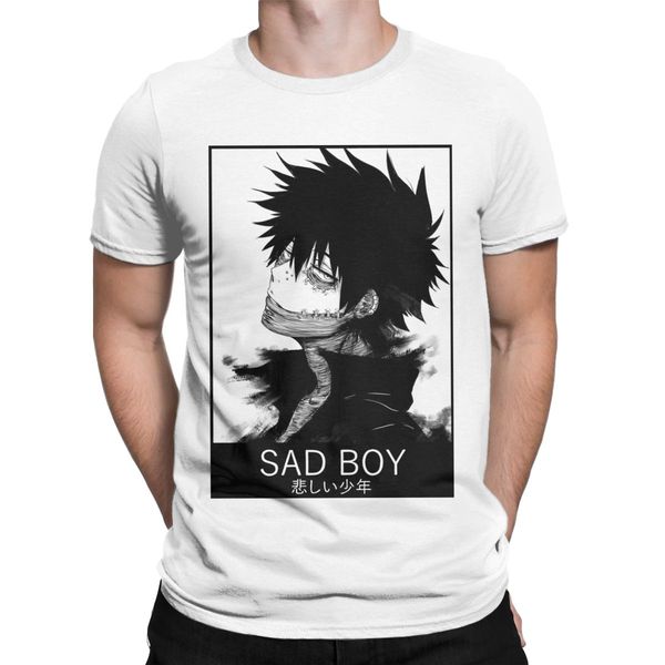 

мужские dabi нет boku my hero academia sad boy vintage pure short katsuki bakugo мга круглый воротник спорта толстовка с капюшоном толстовка