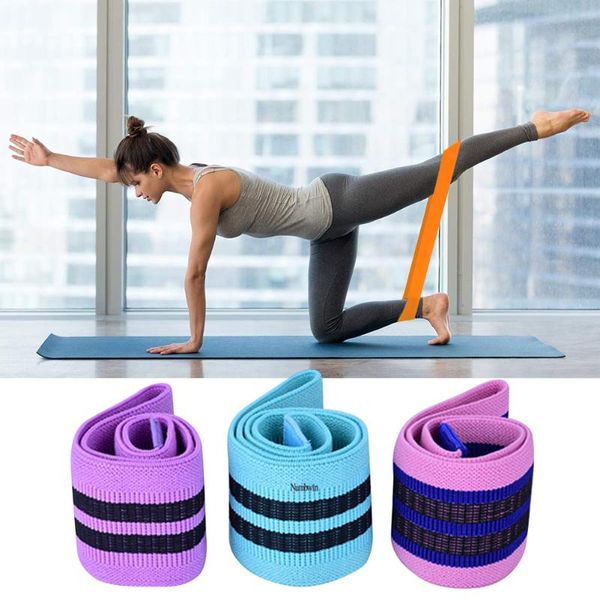 

yoga resistance band workout fitness equipment stretching rubber loop pilates for effective working-out accessories