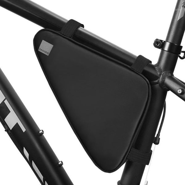 

sahoo bike bicycle cycling bag front tube frame phone waterproof bicycle bags triangle pouch frame holder bycicle accessories1