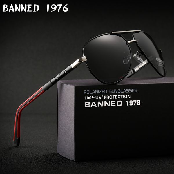 

2019 anti glare polarized aluminum sunglasses men's brand new sun glasses big size oculos women gafas de sol, White;black