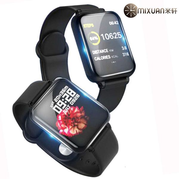 

big screen vision b57 smart health monitoring intelligent reminder waterproof bluetooth sports bracelet