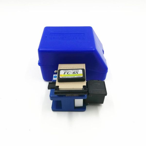 

fc 6s fiber cleaver cold contact with 12 blades fc-6s metal material ftth fiber cable cutter