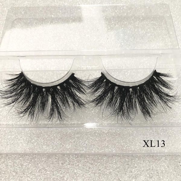 

false eyelashes 3d mink makeup extra long only tray dramatic 30mm lashes extension handmade fake eyelash maquiage