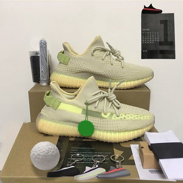 

new kanye west abez running shoes cinder tail light earth desert sage trainers zyon 3m static reflective israfil sport shoes