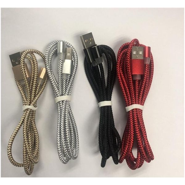 

3 in 1 magnetic charger cable 2a nylon led glowing cord 1m micro usb type c charging cables fo jllqdq xjfshop