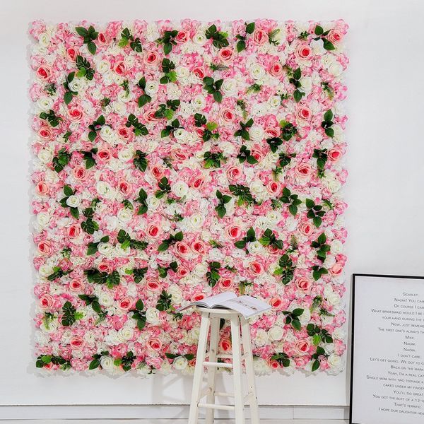 

factory artificial rose row festival wedding birthday flower pgraphy wall decoration art floral background 40*60cm