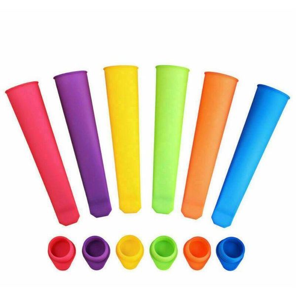 

100pcs 20cm silicone pop yogurt push up ice cream ice lolly pop maker frozen stick jelly popsicle mould mold diy zdmxi