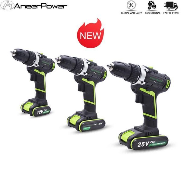 

12v 21v 25v multi function cordless hand electric drill power tools 2speed mini 1500 ma lithium battery screwdriver1