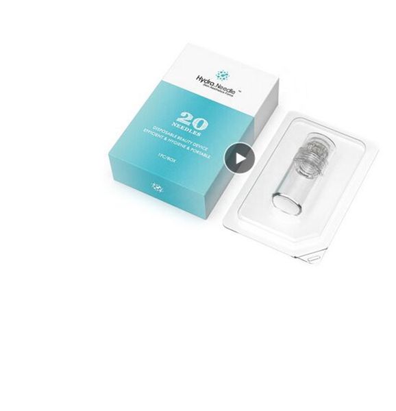 Hydra Ago 20 Pins Titanium Microneedle Meso Derma Rullo Rullo-Free Mesoterapia per la cura della pelle per la cura della pelle Sbiancamento Anti rughe CE