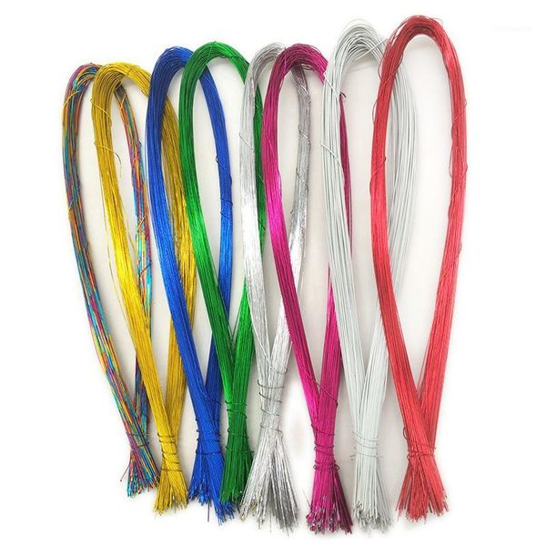 

50pcs 22# materials nylon flower stocking iron wires accessories floral iron wire silk mesh flower material diy decoration1