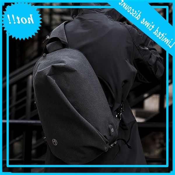 

leisure hundred tower shoulder men's 2020 new large capacity messenger nylon wear resistant sports student trend chest bag