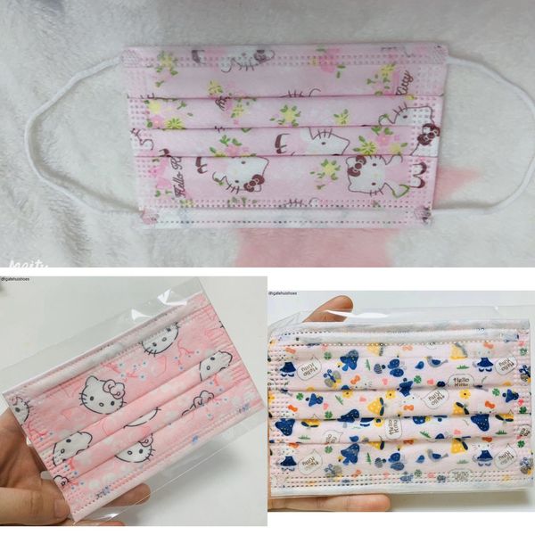 

cartoon full one-time graphic masks student's meilati children's hundred kitty special 33xum 9huyz