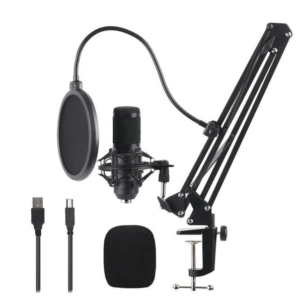 

studio recording condenser microphone kit for network broadcasting online singing