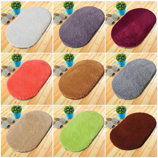 

non-slip memory foam bath mat bathroom shower coral fleece rugs 40*60cm washable dropshipping table non-slip insulation mat home1