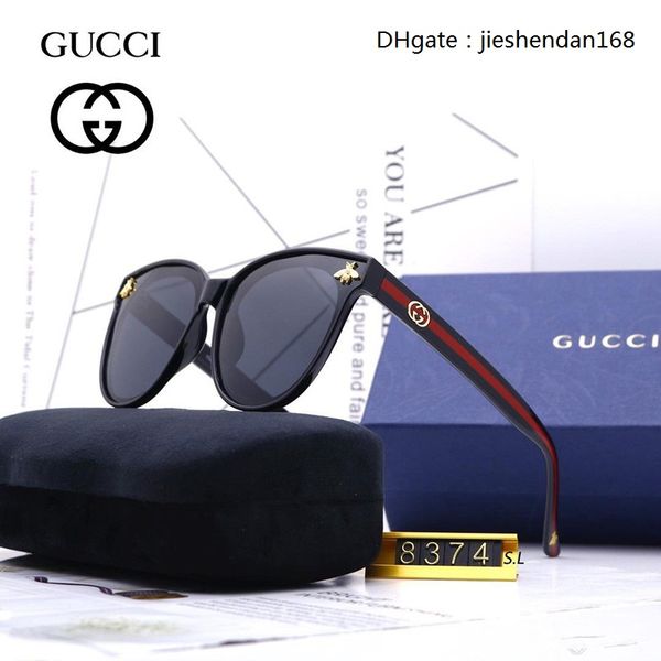 

luxury 0113 designer sunglasses for women fashion round summer style black gold frame eyewear uv protection lens come with case, White;black