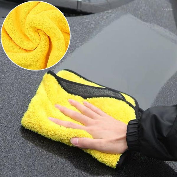 

care products 30*30/30*60cm car wash microfiber towel cleaning drying clean window kit greenway tools detailing accessories1