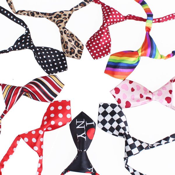 

new elastic factory bow tie sale neckties pet clothes cat dog ties bows