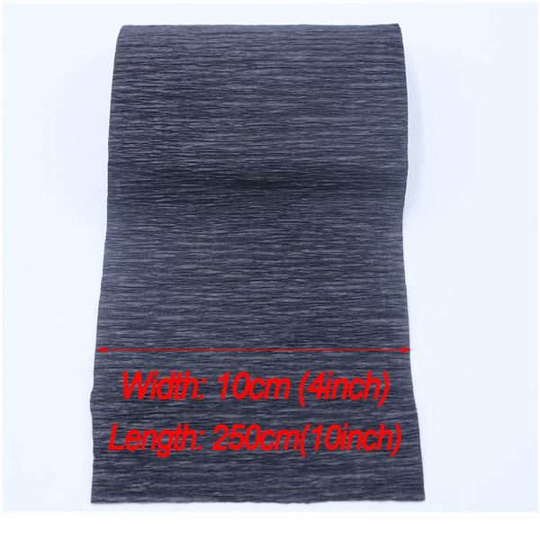 

250*10cm decorative origami crinkled crepe paper craft diy flower wrapping fold scrapbooking gifts party de bbyrvk