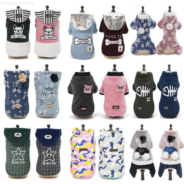 

clothes for small winter clothing classic dog coats sweater thickening pet product dogs coat jacket