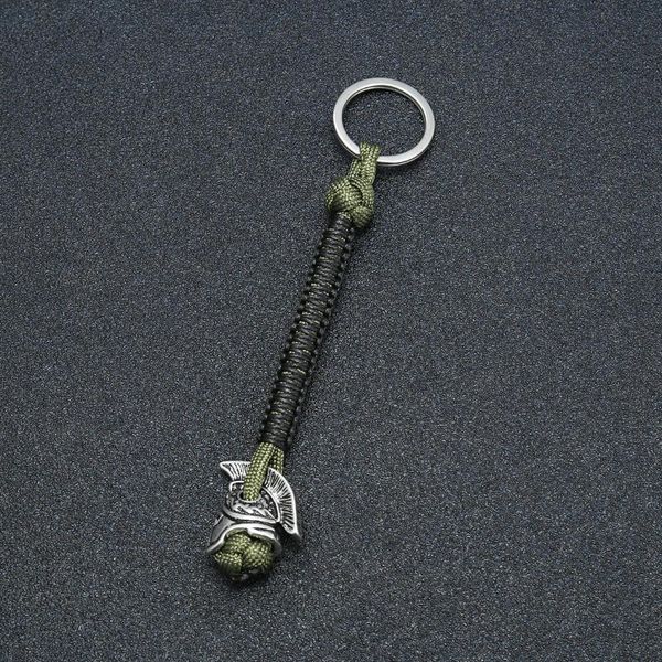 

mkendn outdoor umbrella rope spartan warrior car keychain climb keychain vikings survival paracord backpack buckle wmtocx xhlove