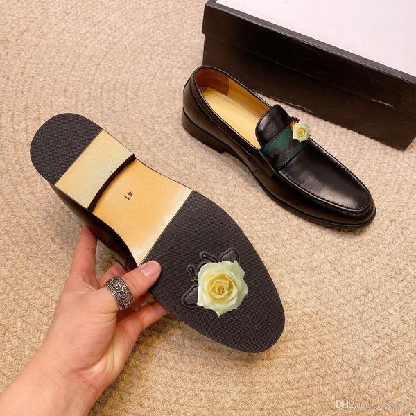 

cq 21ss new real leather men's casual shoes flats formal dress shoes nonslip slip on black mens loafers breathable male footwear 22