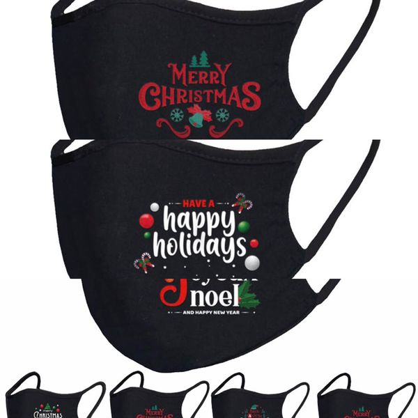 

mask men women christmas santa snowman designer breathable face masks anti dust fog pure black white girls facemaskoutletkjsu