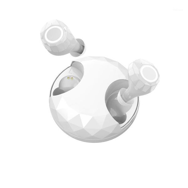 

2020 new style wireless bluetooth headset charging compartment tws5.0 touch ear dual handle in-ear factory direct selling1