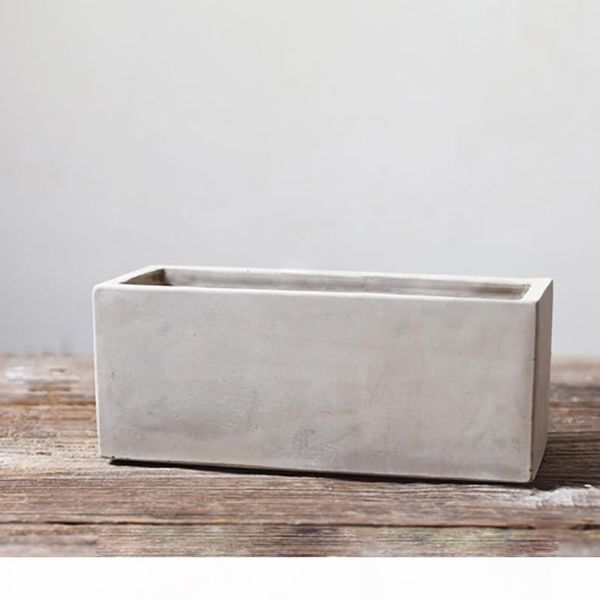 

силиконовые mold бетон горшок прямоугольный параллелепипед плантатор цемента плиты плесень diy ручной инструмент