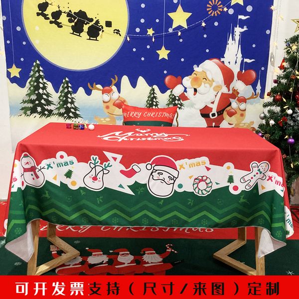 

table cloth for christmas decoration in northern europe