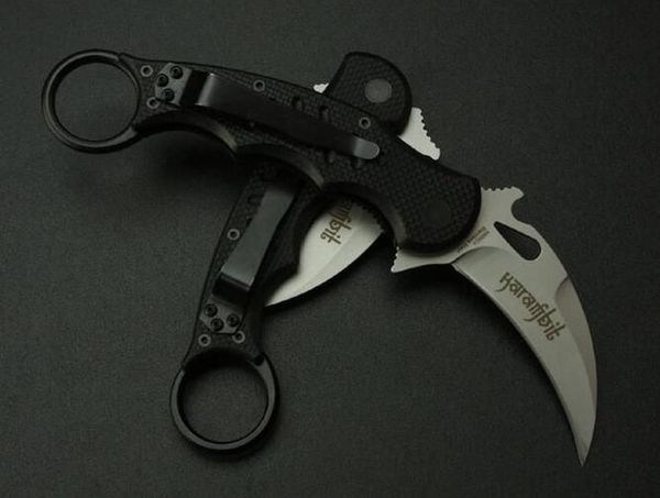 Folding Pocket Karambit 690 - Sharp Claw Design, Perfect for Outdoor Adventures