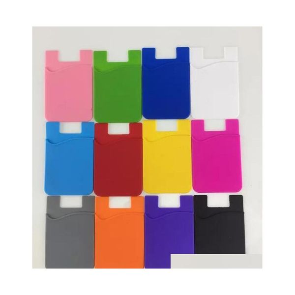 

sile card holder for phone sile cell phone wallet case credit id card holder pocket st qylpry bdebaby