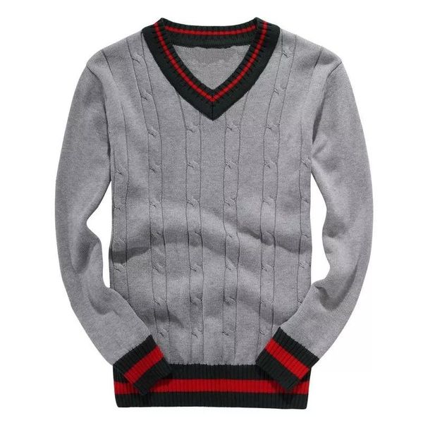 

2g men v-neck cotton sweater winter jersey jumper hombre pull homme hiver pullover men knitted sweaters, White;black