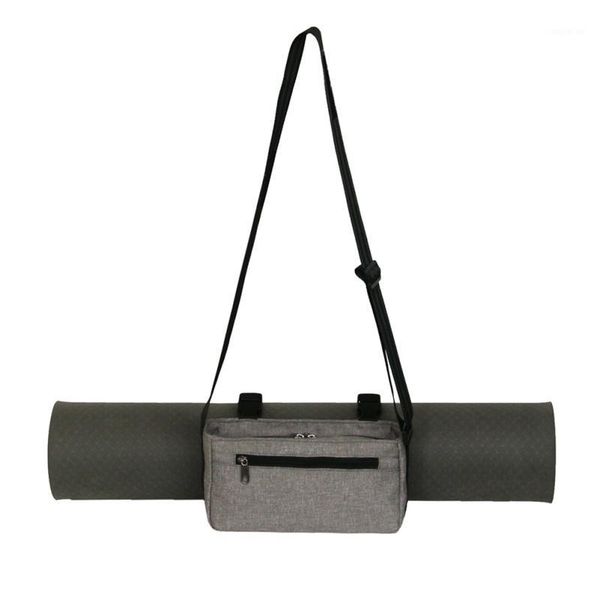 

outdoor bags yoga mat bag large size zipper pocket fit most mats tote sling carrier fitness supplies1