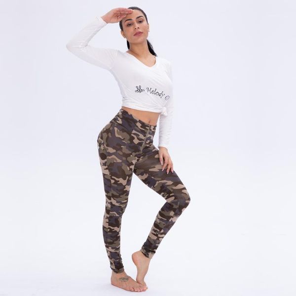 

yoga outfits 2021 women pants girls shaping high waist resistance bands camouflage sport workout fitness leggings bum shaping1, White;red