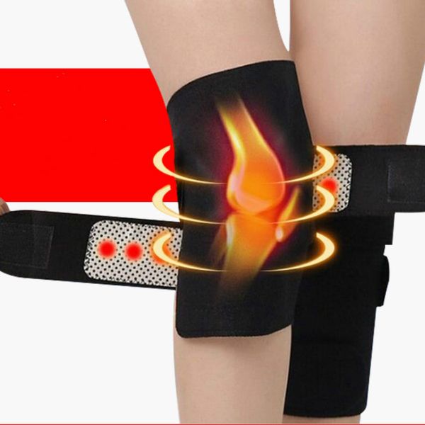 Terapia magnética Protetor de Grande Faixa de Auto Aquecimento Joelho Almofadas Knee Suporte Cinto Cuidado do Joelho 50 Pcs DHL