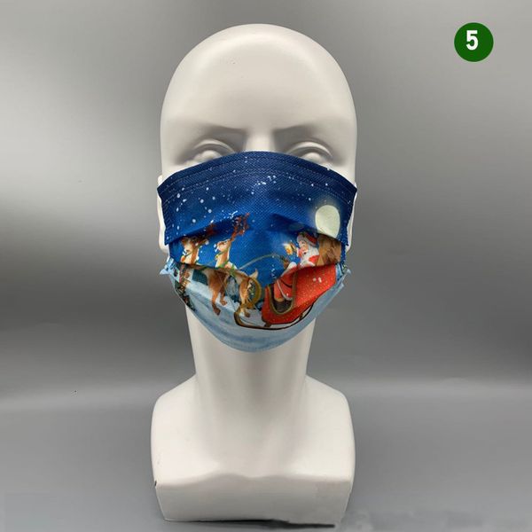 

face gift christmas colorful disposable mask 3 layer balck dust mouth masks cover 3-ply non-woven