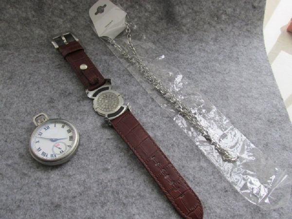orologio da uomo vintage 2 in 1 DUAL-USE POCKET orologio da polso orologio meccanico carica manuale manuale 161923-1001 L.U.C LUC